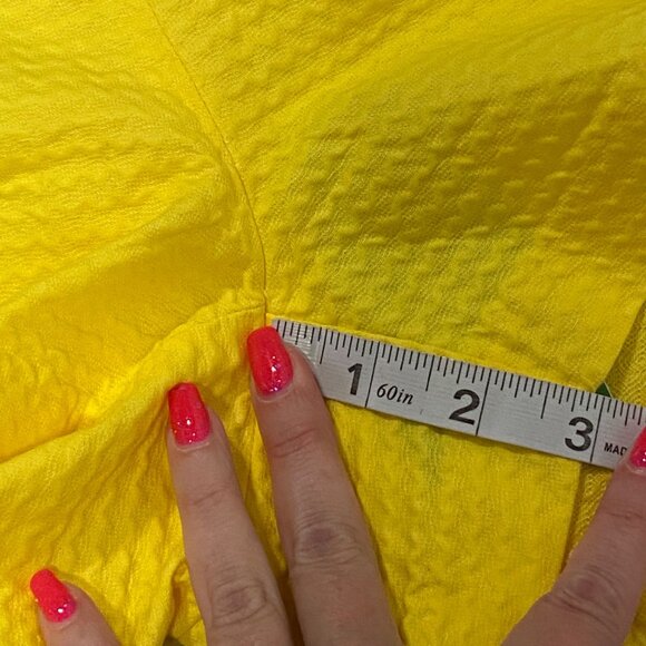 Lilly Pulitzer Liza Short in Sunglow Yellow NWT‎ Size 00 - Picture 8 of 9